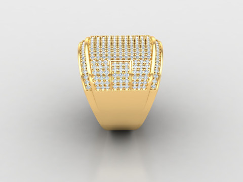 Man Ring Cad File Printing 3D Baskı Modeli