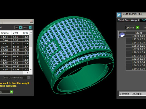 Man Ring Cad File Printing 3D Print Model