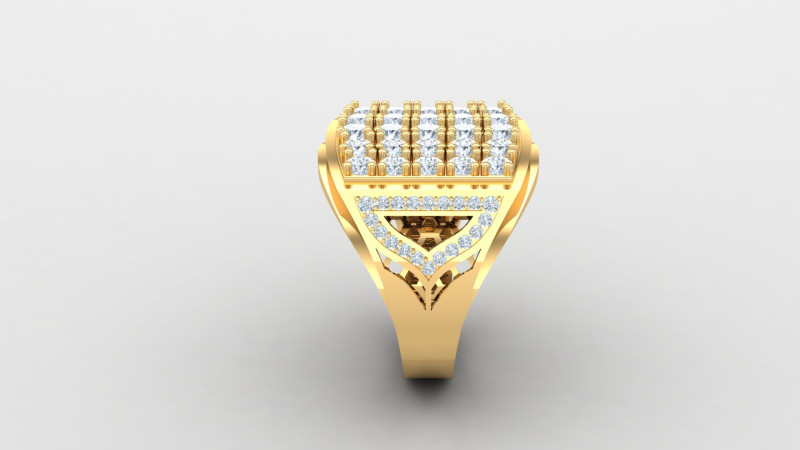 Man Ring Cad File Printing 3D 打印模型 .c4d .max .obj .3ds .fbx .stl .blend 