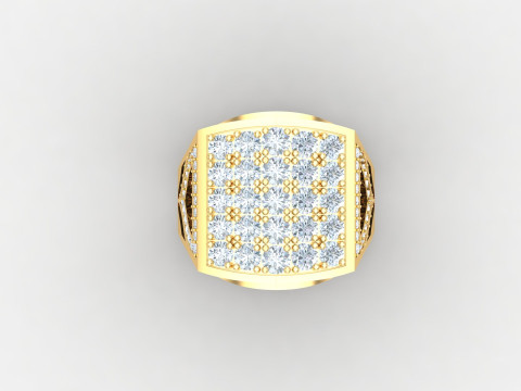 Man Ring Cad File Printing 3D 打印模型