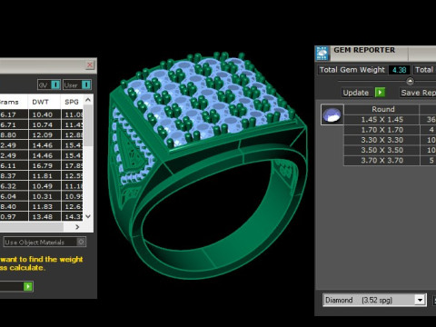 Man Ring Cad File Printing 3D 打印模型