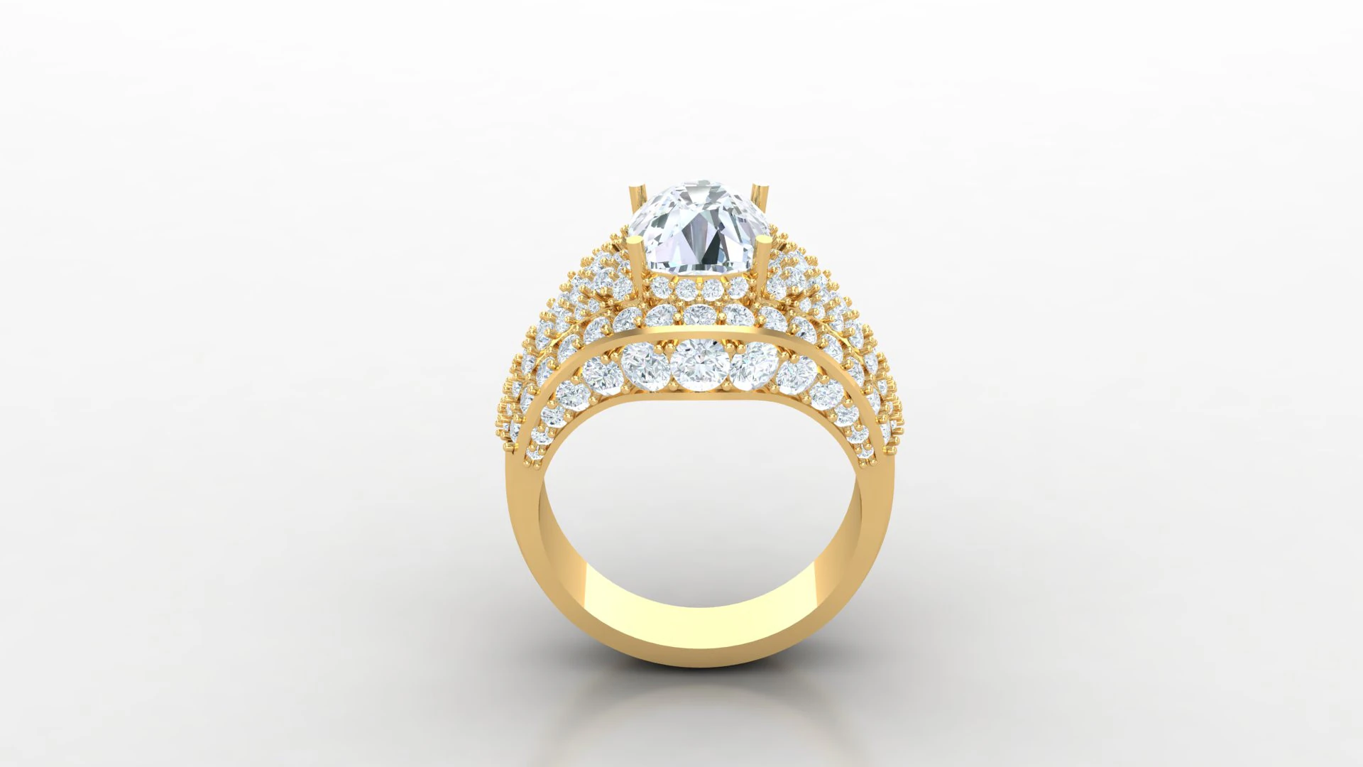 Man Ring Cad File Printing 3D Print Model .c4d .max .obj .3ds .fbx .stl .blend