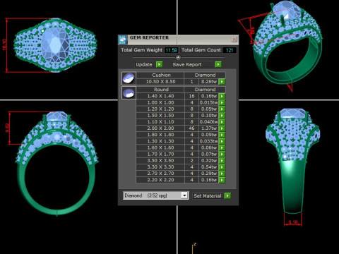 Man Ring Cad File Printing 3D 打印模型