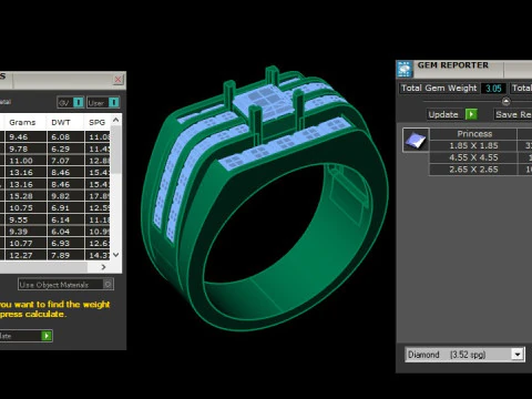 Man Ring Cad File Printing 3D Print Model