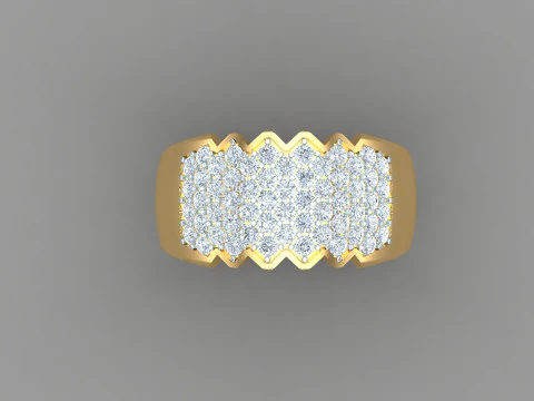 Man Ring Cad File Printing 3D Print Model