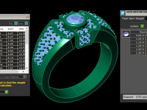 Man Ring Cad File Printing 3D Print Model
