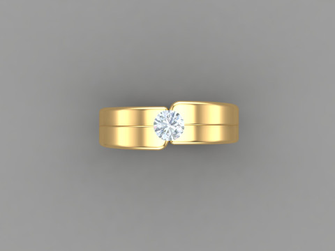 Man Ring Cad File Printing 3D Print Model