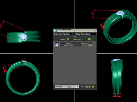 Man Ring Cad File Printing 3D Print Model