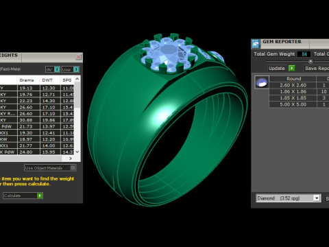 Man Ring Cad File Printing Modelo de impresión 3D