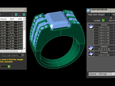 Man Ring Cad File Printing 3D Принт Модель