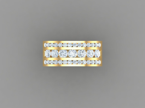 Man Ring Cad File Printing Model do druku 3D