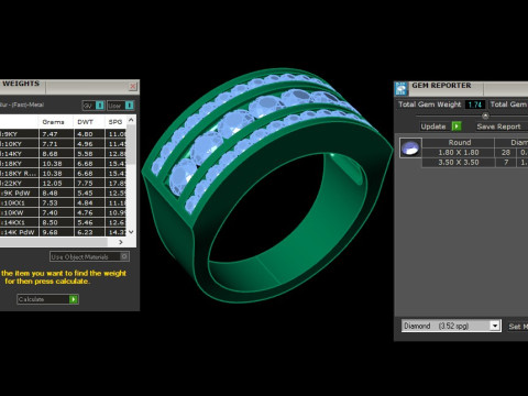 Man Ring Cad File Printing Model do druku 3D