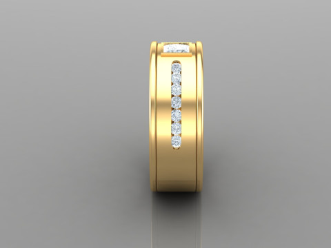 Man Ring Cad File Printing 3D 프린트 모델
