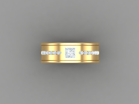 Man Ring Cad File Printing 3D 프린트 모델
