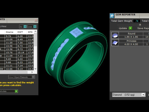 Man Ring Cad File Printing 3D 프린트 모델