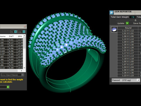 Man Ring Cad File Ready For Printing 3D-printmodel