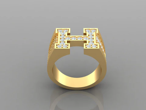 Файл Man Ring Cad готов к печати 3D Принт Модель