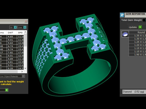 Man Ring Cad File Ready For Printing 3D Принт Модель