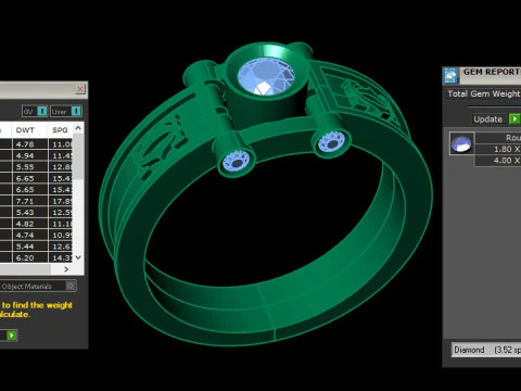 Man Ring Cad File Ready For Printing 3D Print Model