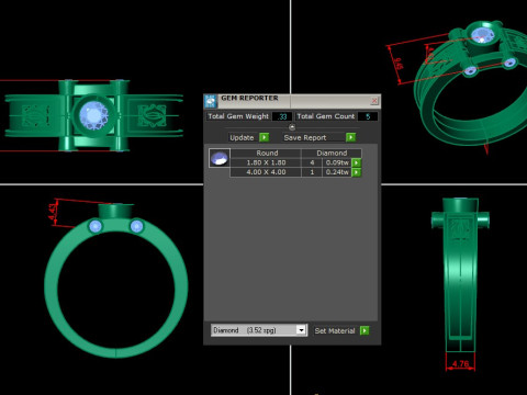 Man Ring Cad File Ready For Printing 3D Print Model