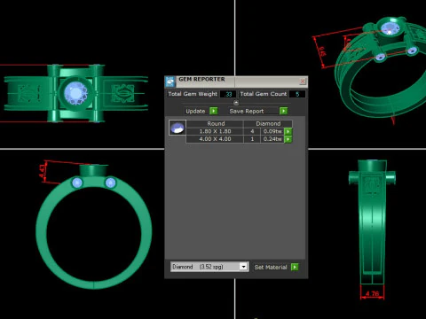 Man Ring Cad File Ready For Printing 3D Print Model