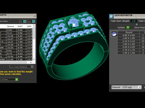 Man Ring Cad File Ready For Printing Model Cetak 3D