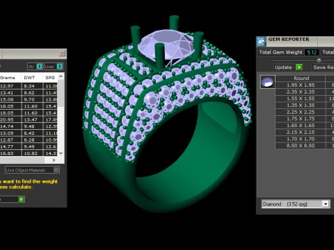 Man Ring Cad File Ready For Printing 3D Print Model