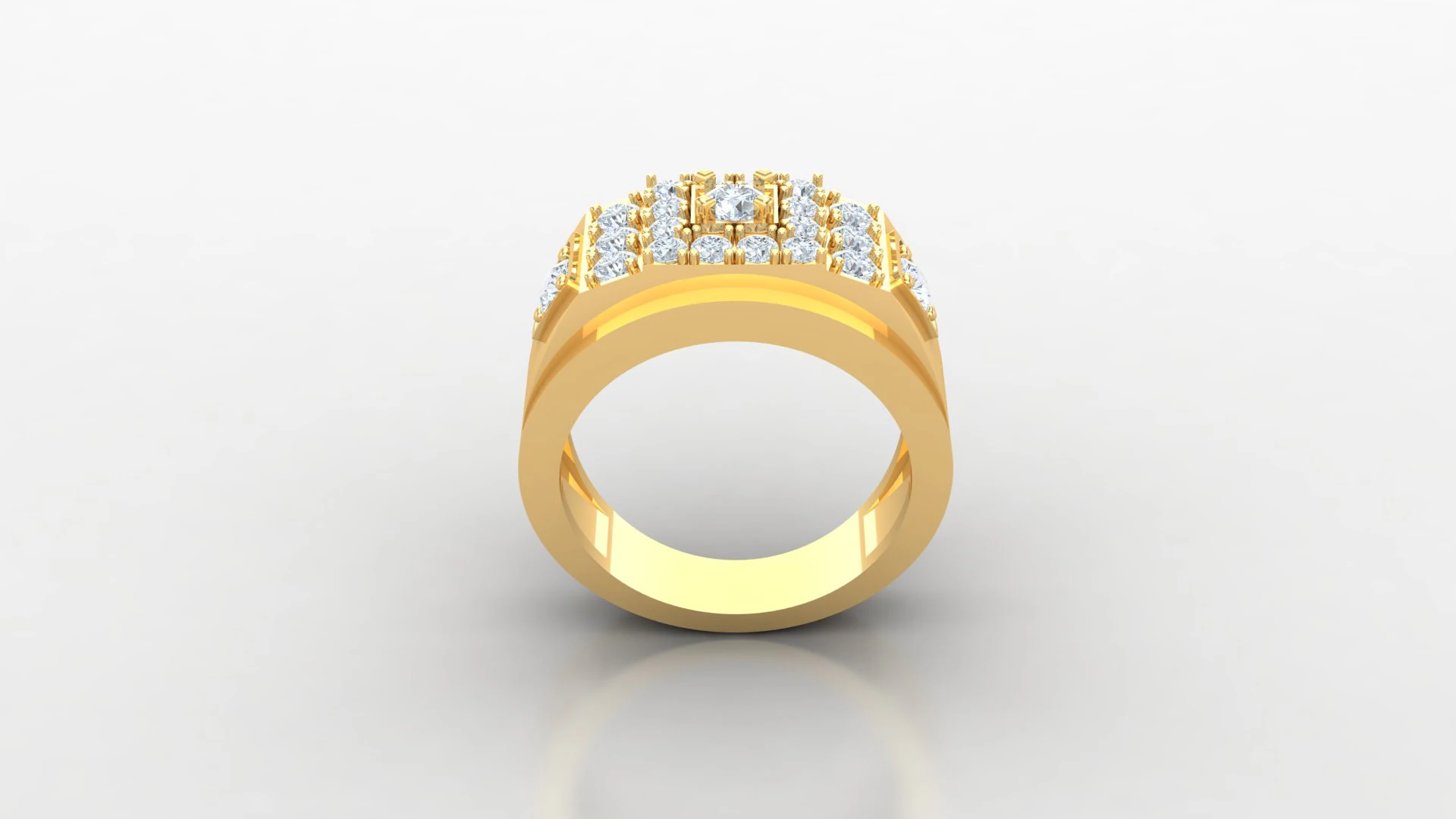 Man Ring Cad File Ready For Printing 3D Print Model .c4d .max .obj .3ds .fbx .stl .blend