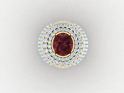 Man Ring Cad File Ready For Printing 3D Print Model