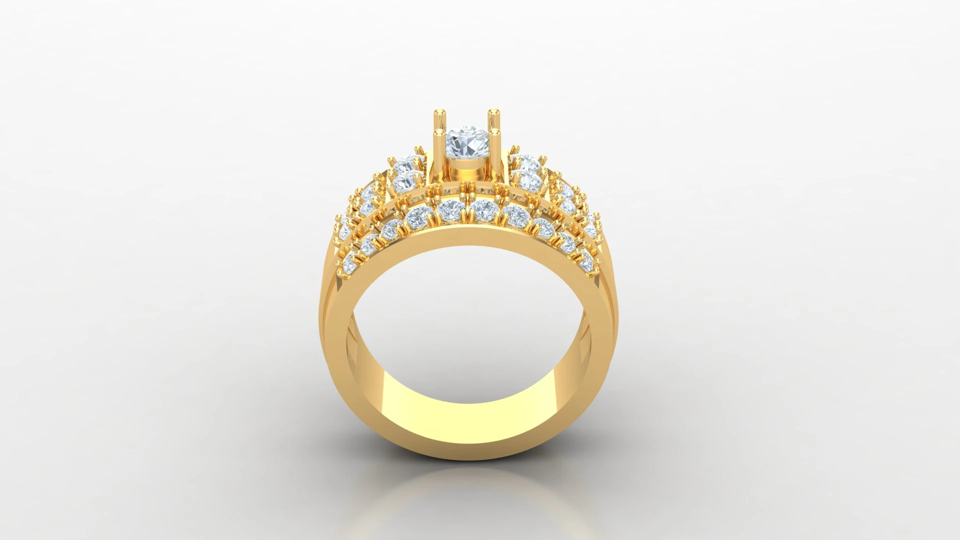 Man Ring Cad File Ready For Printing 3D Print Model .c4d .max .obj .3ds .fbx .stl .blend 