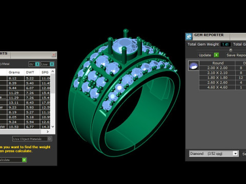 Man Ring Cad File Ready For Printing 3D प्रिंट मॉडल