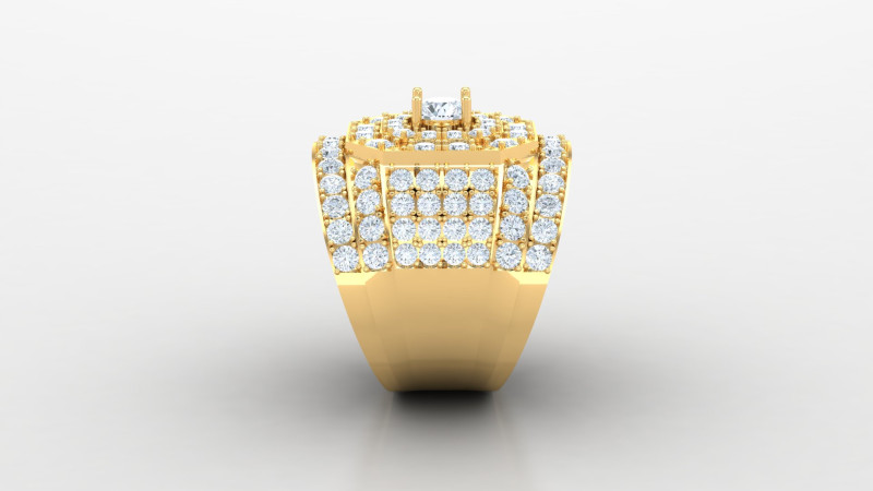 Man Ring Cad File Ready For Printing 3D Принт Модель .c4d .max .obj .3ds .fbx .stl .blend 