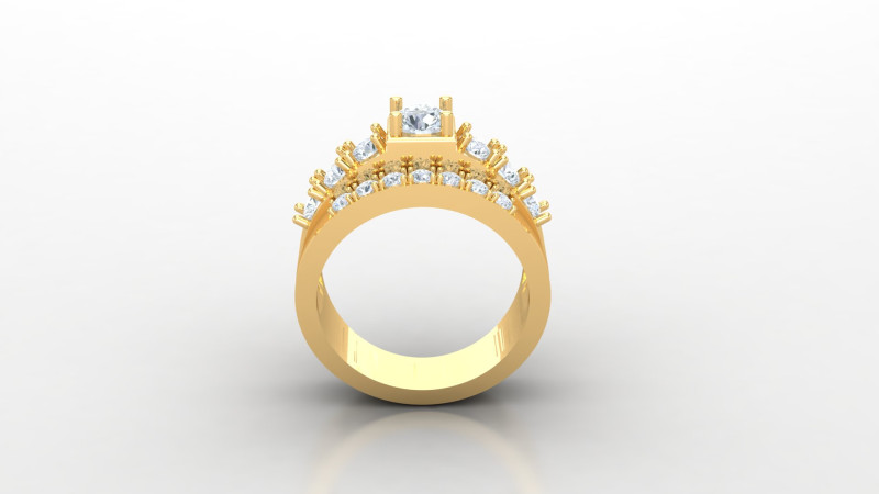 Man Ring Cad File Ready For Printing 3Dプリントモデル .c4d .max .obj .3ds .fbx .stl .blend 