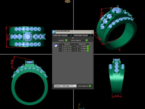 Man Ring Cad File Ready For Printing 3D Print Model