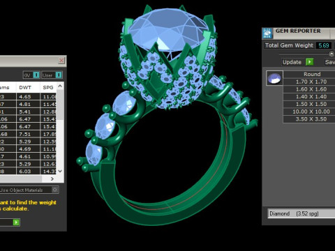 Women Ring Cad File Ready For Printing 3D प्रिंट मॉडल