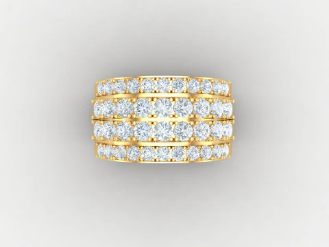 Men Ring Cad File Ready For Printing 3D Print Model