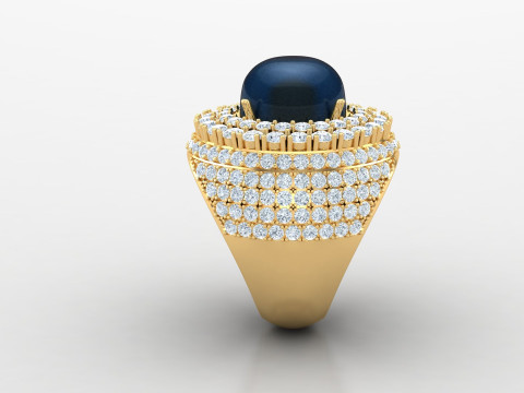 Men Ring Cad File Ready For Printing 3D 打印模型