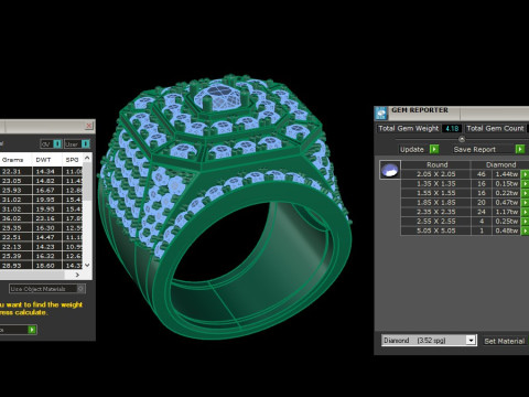 Men Ring Cad File Ready For Printing 3D Принт Модель