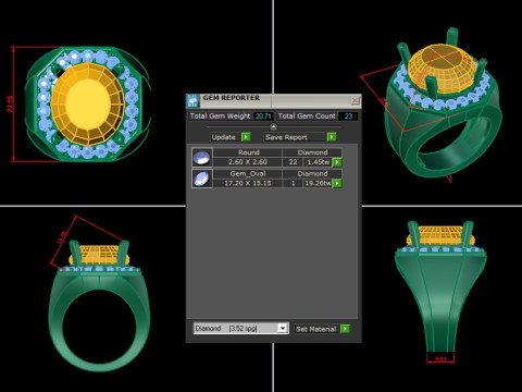Men Ring Cad File Ready For Printing 3D Baskı Modeli