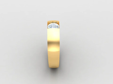 Men Ring Cad File Ready For Printing 3D Print Model