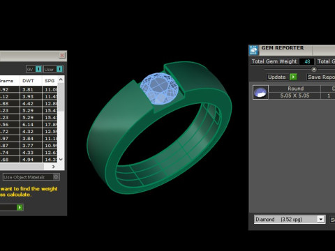Men Ring Cad File Ready For Printing 3D-printmodel