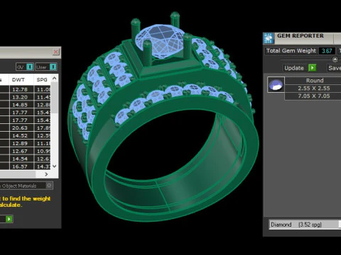 Men Ring Cad File Ready For Printing 3D Print Model