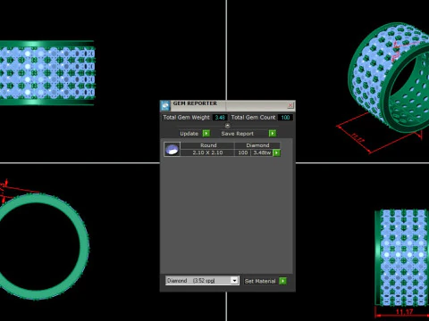 Men Ring Cad File Ready For Printing 3D Print Model