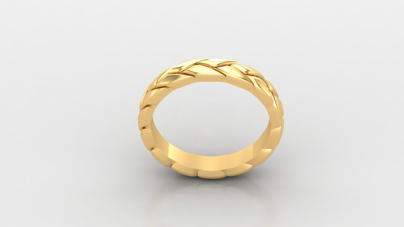 Men Ring Cad File Ready For Printing 3D Принт Модель .c4d .max .obj .3ds .fbx .stl .blend 