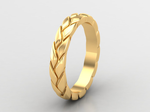 Men Ring Cad File Ready For Printing 3D Принт Модель