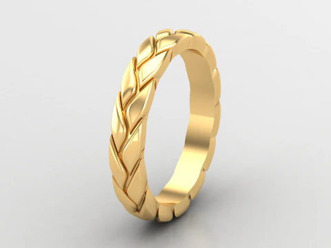 Men Ring Cad File Ready For Printing 3D Print Model