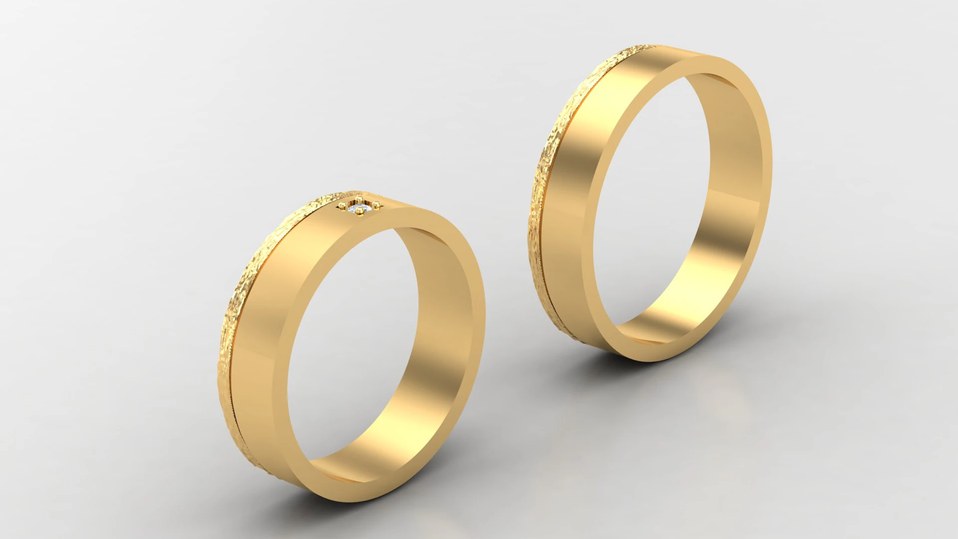 Engage Ring Cad File Ready For Printing 3D Print Model .c4d .max .obj .3ds .fbx .stl .blend 