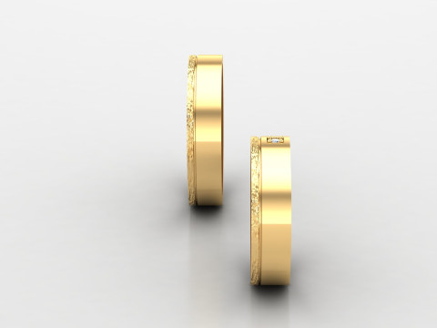 Engage Ring Cad File Ready For Printing 3D Baskı Modeli