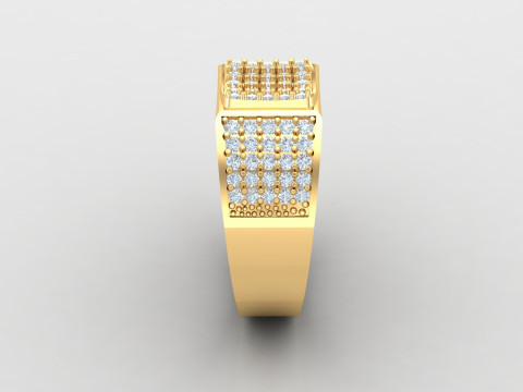 Engage Ring Cad File Ready For Printing 3Dプリントモデル