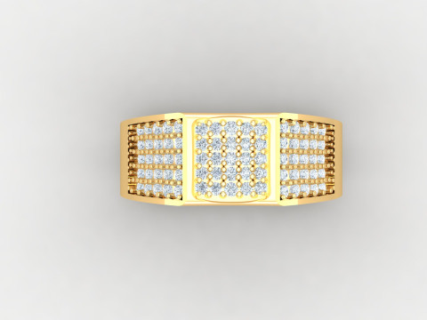Engage Ring Cad File Ready For Printing 3Dプリントモデル